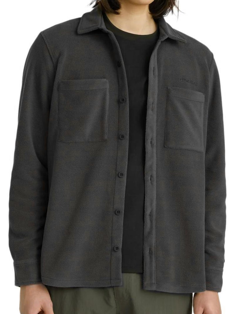 Camisa Kaki de Homem O'Neill Superfleece Verde cáqui claro - Kiabi