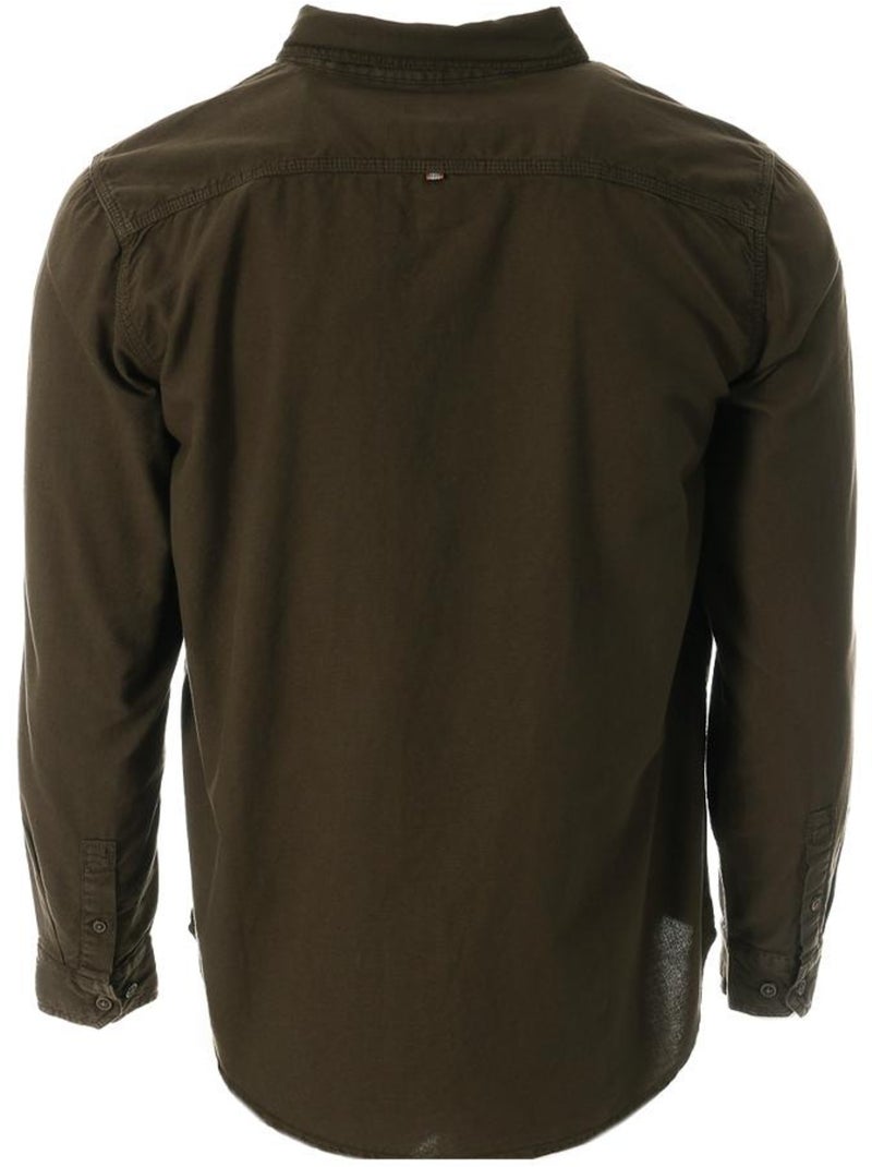 Camisa Kaki Kaporal KOME para Homem Verde cáqui claro - Kiabi