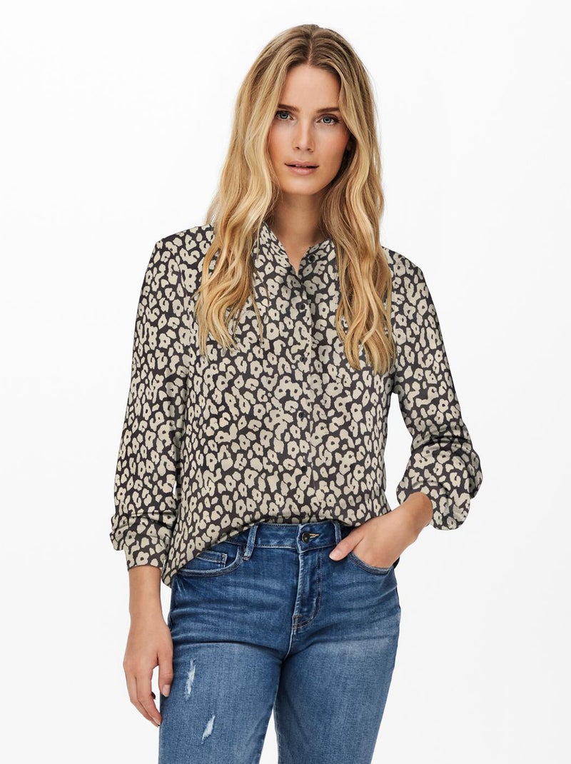 Camisa 'leopardo' 'JDY' Leopardo - Kiabi