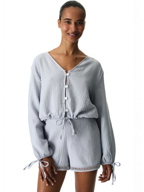 Camisa lessi balloon penti - Kiabi Camisa lessi balloon penti - Kiabi