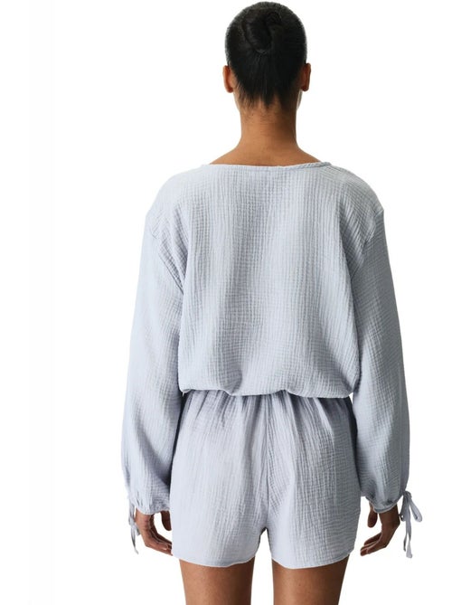 Camisa lessi balloon penti - Kiabi Camisa lessi balloon penti - Kiabi