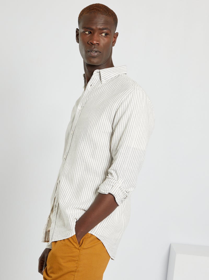 Camisa leve CINZA - Kiabi