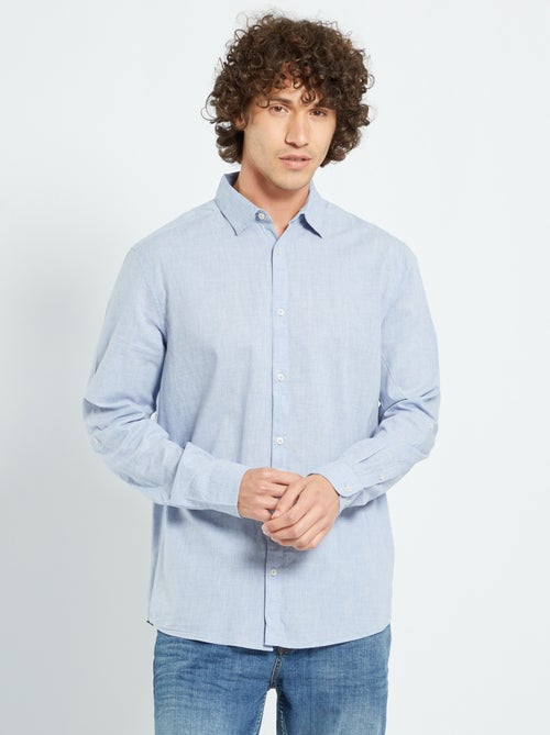 Camisa leve em algodão - Kiabi
