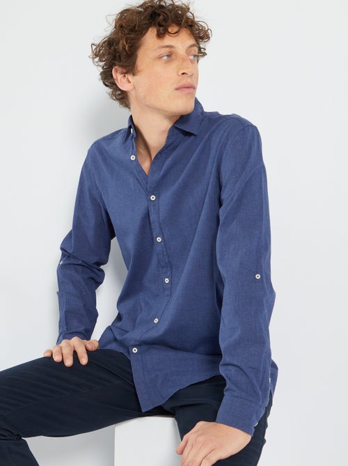 Camisa leve em algodão - Kiabi
