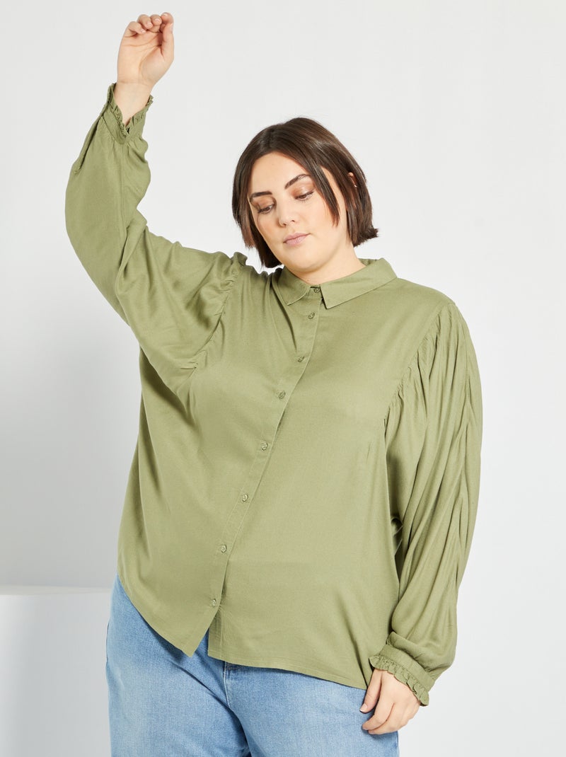 Camisa leve VERDE - Kiabi