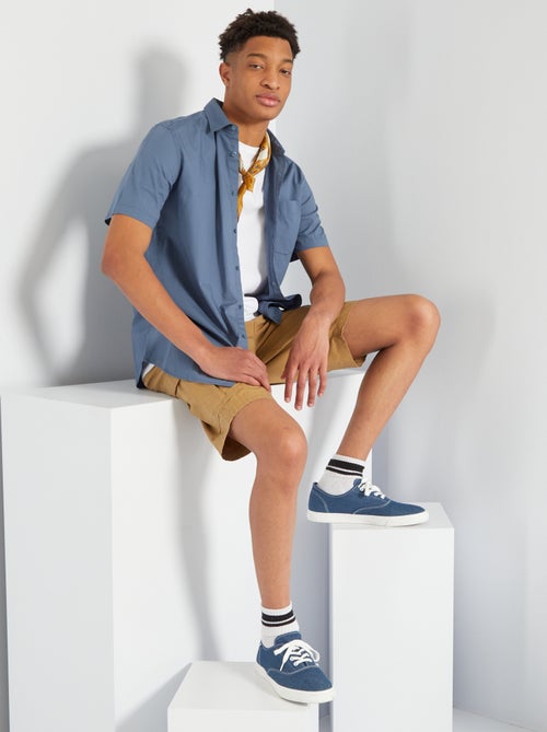 Camisa lisa +1,90 m - Kiabi
