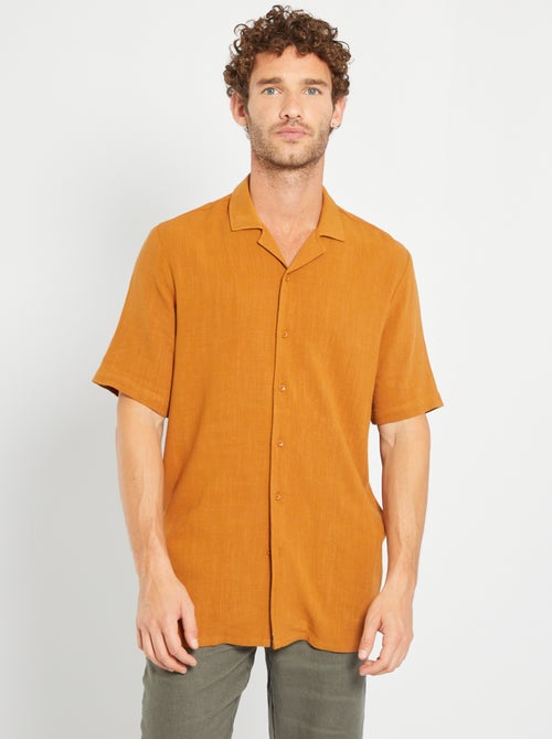 Camisa lisa - Kiabi