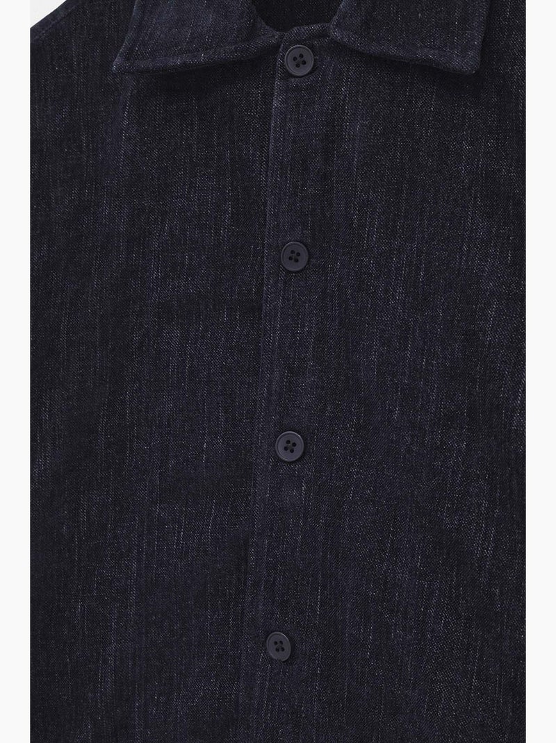 Camisa lisa giesto Azul-ultramar - Kiabi