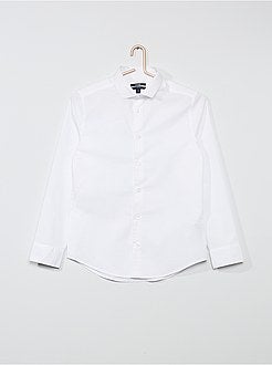 Camisa lisa + gravata - Kiabi