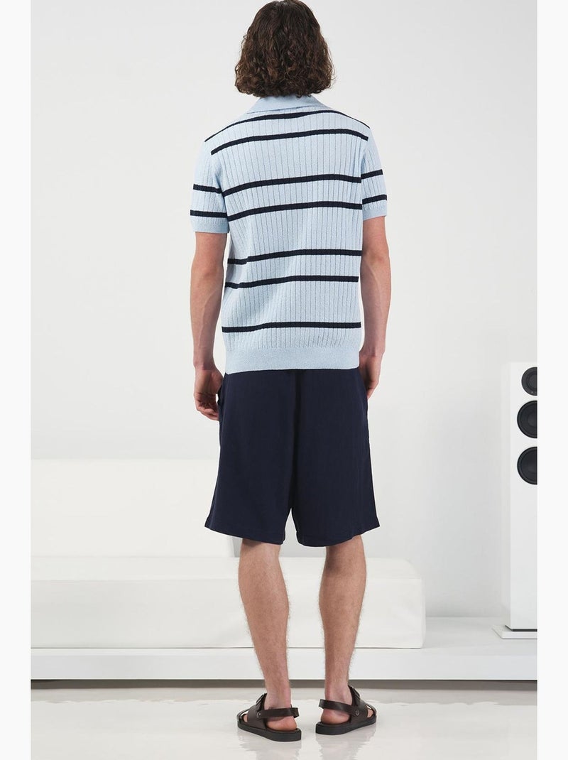 Camisa masculina giesto Azul-céu - Kiabi