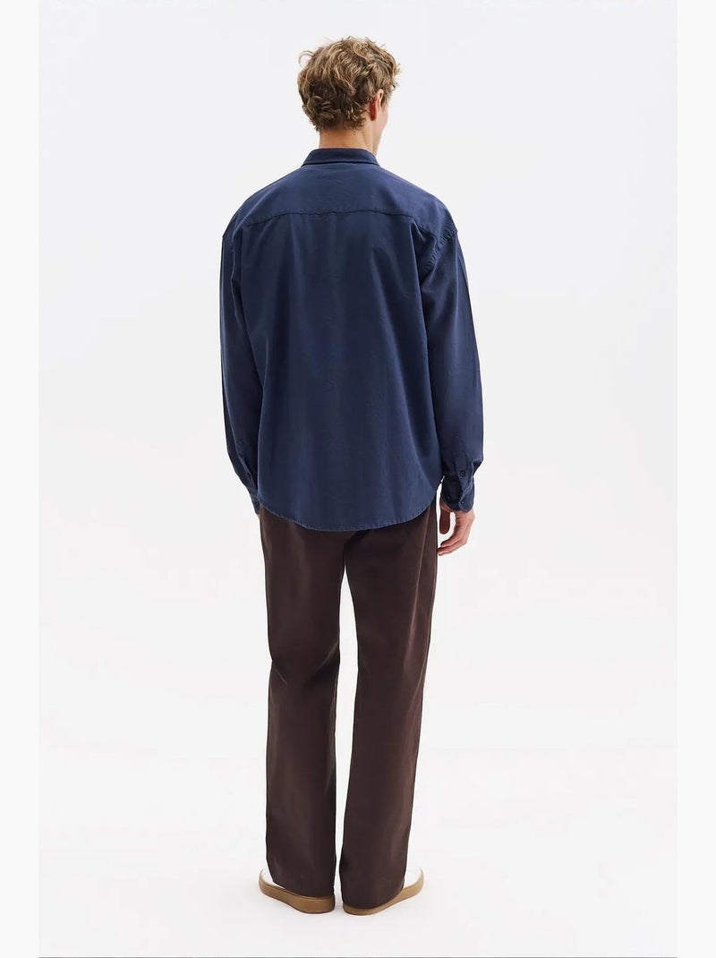 Camisa masculina giesto Azul-marinho - Kiabi