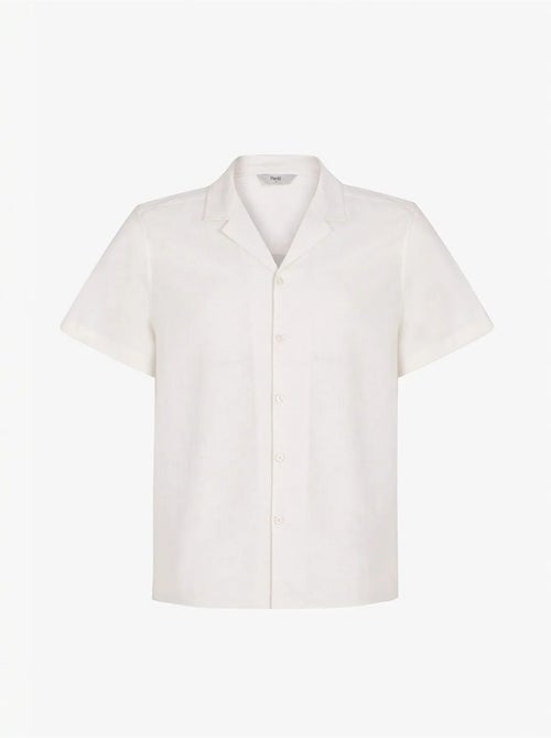 Camisa masculina havana air em mistura de linho penti - Kiabi Camisa masculina havana air em mistura de linho penti - Kiabi