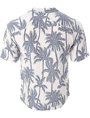 Camisa Masculina Kaporal TOSCA25 Branca/Azul