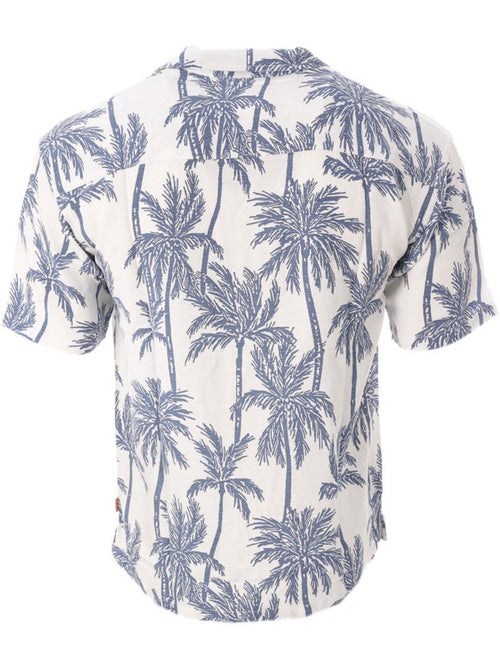 Camisa Masculina Kaporal TOSCA25 Branca/Azul - Kiabi Camisa Masculina Kaporal TOSCA25 Branca/Azul - Kiabi