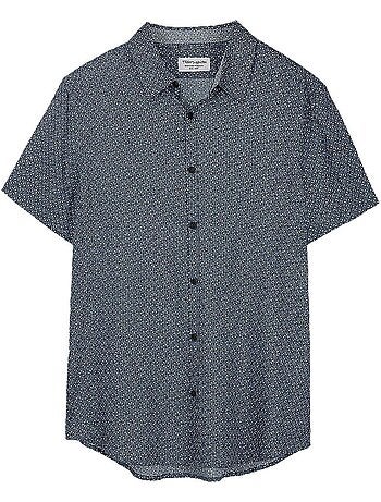 Camisa Masculina Teddy Smith Dixon com Padrão Marinho