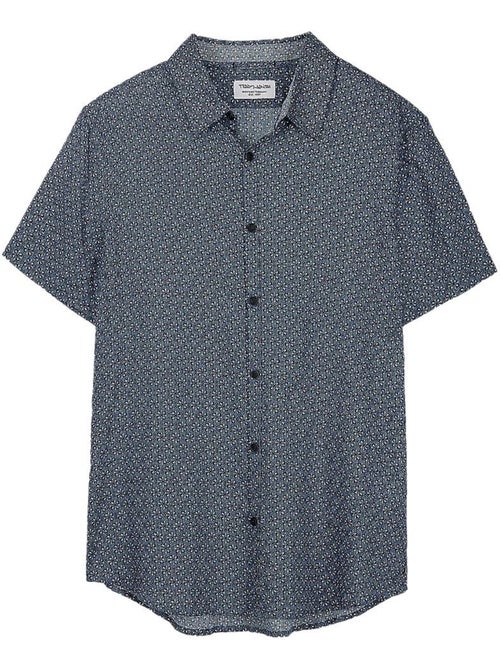 Camisa Masculina Teddy Smith Dixon com Padrão Marinho - Kiabi