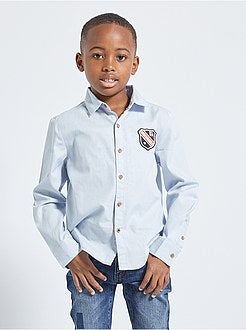 Camisa material ondulado - Kiabi