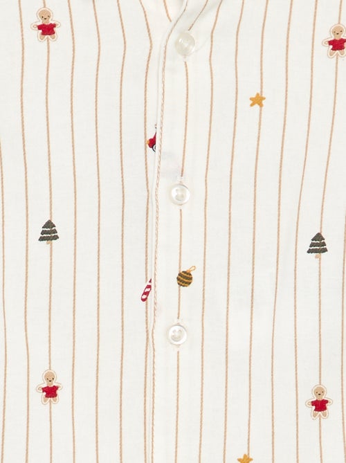 Camisa 'Natal' de flanela - Kiabi