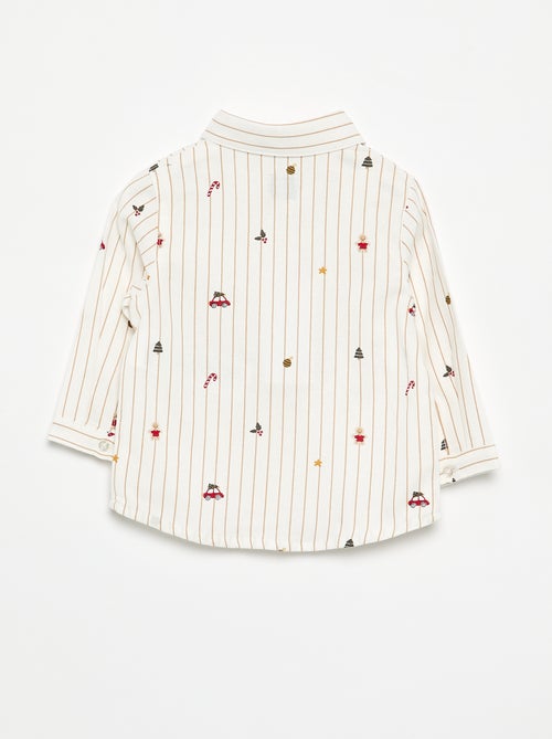 Camisa 'Natal' de flanela - Kiabi