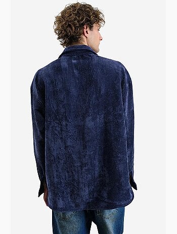 Camisa oversized de veludo giesto