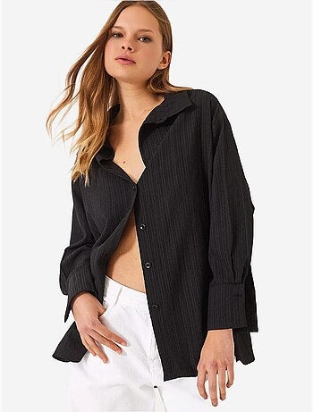 Camisa oversized texturizada lucci