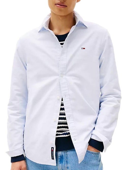 Camisa oxford azul claro tommy hilfiger para homem - Kiabi Camisa oxford azul claro tommy hilfiger para homem - Kiabi