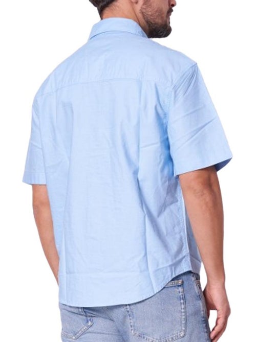 Camisa Oxford Azul para Homem Calvin Klein Jeans - Kiabi Camisa Oxford Azul para Homem Calvin Klein Jeans - Kiabi