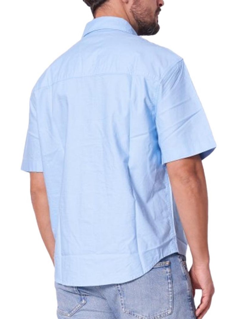 Camisa Oxford Azul para Homem Calvin Klein Jeans Azul - Kiabi