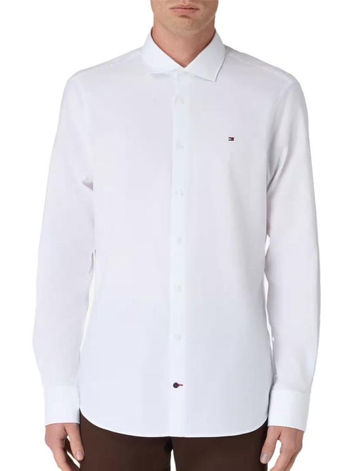 Camisa Oxford Branca Tommy Hilfiger para Homem - Kiabi Camisa Oxford Branca Tommy Hilfiger para Homem - Kiabi