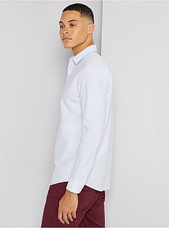 Camisa oxford com corteregular - Kiabi