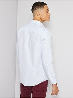 Camisa oxford com corteregular - Kiabi
