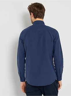 Camisa oxford com corteregular - Kiabi