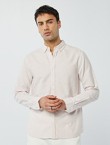 Camisa Oxford com motivo