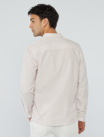 Camisa Oxford com motivo