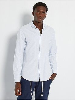 Camisa Oxford de conceção ecológica - Kiabi