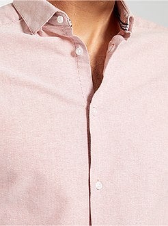 Camisa Oxford de conceção ecológica - Kiabi