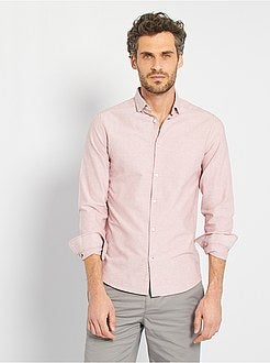 Camisa Oxford de conceção ecológica - Kiabi