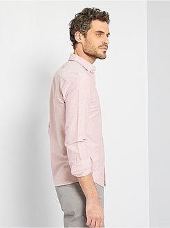 Camisa Oxford de conceção ecológica - Kiabi