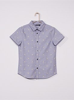 Camisa oxford e gravata - Kiabi