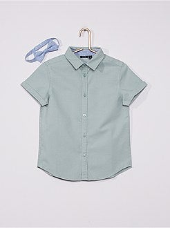 Camisa oxford e laço papillon - Kiabi
