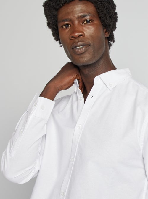 Camisa oxford regular fit - Kiabi Camisa oxford regular fit - Kiabi