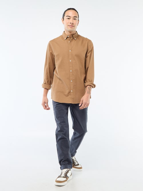 Camisa oxford regular fit - Kiabi