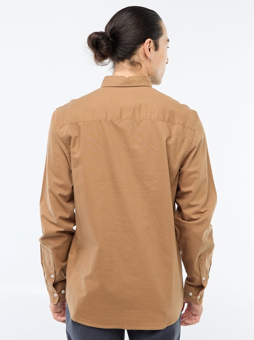 Camisa oxford regular fit - Kiabi