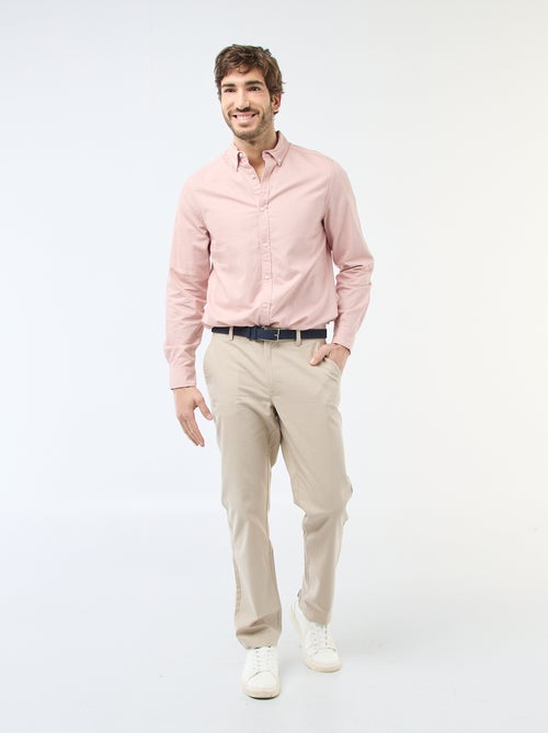 Camisa oxford regular fit - Kiabi Camisa oxford regular fit - Kiabi