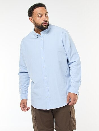 Camisa Oxford Reta Lisa