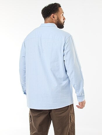 Camisa Oxford Reta Lisa