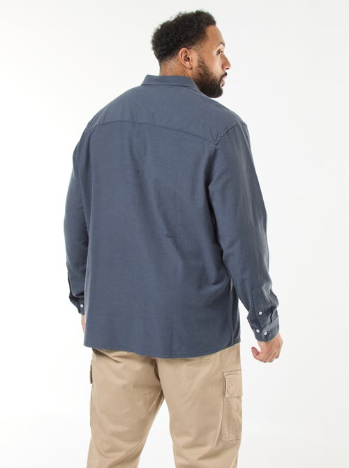 Camisa Oxford Reta Lisa - Kiabi