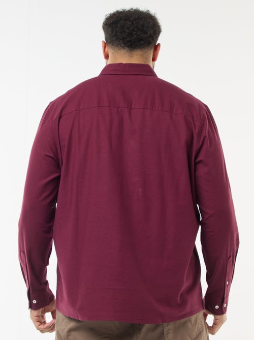 Camisa Oxford Reta Lisa - Kiabi