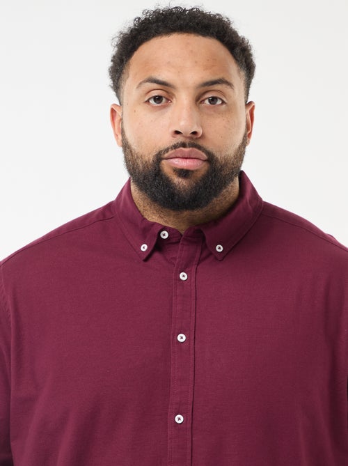 Camisa Oxford Reta Lisa - Kiabi