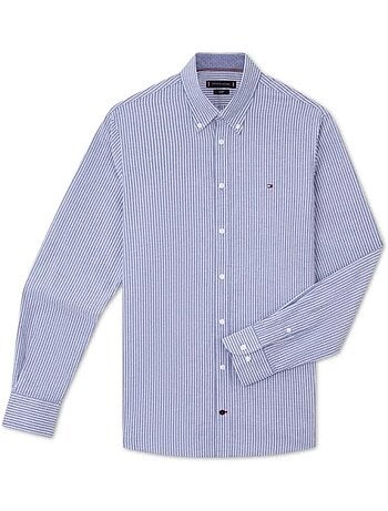 Camisa Oxford Tommy Hilfiger para Homem Azul/Branco